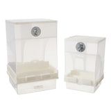 425ml/850ml Capacity Acrylic Parrot Automatic Bird Feeder Feeding Box