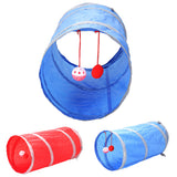 Pet Cat Kitten Tunnel Foldable Tube Toy Hiding Playing Hangi