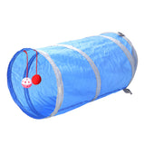 Pet Cat Kitten Tunnel Foldable Tube Toy Hiding Playing Hangi