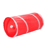 Pet Cat Kitten Tunnel Foldable Tube Toy Hiding Playing Hangi