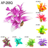 Artificial Water Grass Fish Tank Aquarium Reptile Cage Plastic Plant Decoration