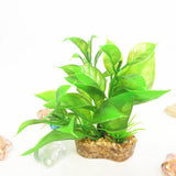 Artificial Water Grass Fish Tank Aquarium Reptile Cage Plastic Plant Decoration