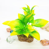 Artificial Water Grass Fish Tank Aquarium Reptile Cage Plastic Plant Decoration