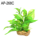 Artificial Water Grass Fish Tank Aquarium Reptile Cage Plastic Plant Decoration