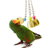 Bird Toys Hanging Metal Bells