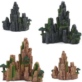 Rockery Artificial Hill Fish Tank Aquarium Landscape Resin Ornament