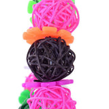 Bird Bites Parrot Climb Chew Kick Volleyball Toys Bell Swing Cage Hanging Tools