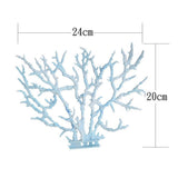 Plastic Simulation Fish Tank Reef Coral Artificial Aquarium  Decor Ornaments