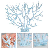 Plastic Simulation Fish Tank Reef Coral Artificial Aquarium  Decor Ornaments