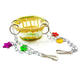 Bird Toy Sling Chain Hand Knitting Hammock Climbing Biting Hanging Basket