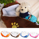 Small Pet Puppy  Cat Cozy Warm Bed Soft Plush Cushion Pillow Nest Mat Pad