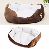 Small Pet Puppy  Cat Cozy Warm Bed Soft Plush Cushion Pillow Nest Mat Pad