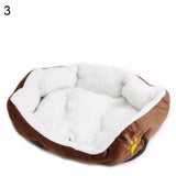 Small Pet Puppy  Cat Cozy Warm Bed Soft Plush Cushion Pillow Nest Mat Pad