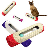 Cat Kitten Scratcher Rolling Sisal Scratching Trapped Ball Training Toy