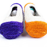 Cat Kitten Scratcher Rolling Sisal Scratching Trapped Ball Training Toy
