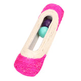 Cat Kitten Scratcher Rolling Sisal Scratching Trapped Ball Training Toy