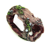 Aquarium Barrel Resin Ornament Cave Fish Tank Landscape Decoration