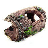Aquarium Barrel Resin Ornament Cave Fish Tank Landscape Decoration