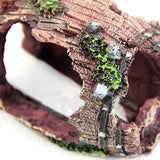 Aquarium Barrel Resin Ornament Cave Fish Tank Landscape Decoration