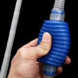 Aquarium Fish Tank Siphon Gravel Suction Pipe Vacuum Water Change Pump Tool