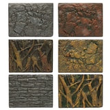 3D Foam Rock Reptile Aquarium Fish Tank Background Backdrop Board Decorations
