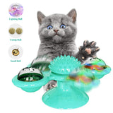 Rotating Cat LED Interactive Toy