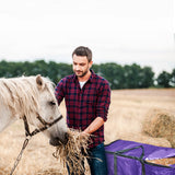 420D Large Tote Carry Waterproof Horse Hay Storage Bag Food Handbag