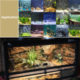 3D Foam Rock Reptile Aquarium Fish Tank Background Backdrop Board Decorations