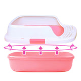 Bakeey Pet Toilet Bedpan Cat Litter Box Anti-Splash Toilet Indoor Home Plastic Sandbox