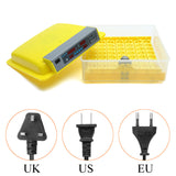 56 Automatic Egg Incubator Digital Hatching Poultry Chicken Temperature Control US/EU/UK Plug 