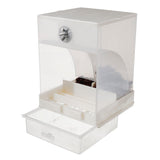 425ml/850ml Capacity Acrylic Parrot Automatic Bird Feeder Feeding Box