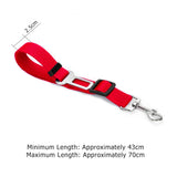 43 70cm Adjustable Dog Car Safety Seat Belt Vehicle Seatbelt Harness