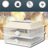 56/98Eggs 220V Automatic Turning Egg Incubator Hatcher Chicken Temperature Control
