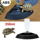 Automatic Drinking Water Dispenser Dish Feeder Bowl for Pet Tortoise Reptile Waterer 