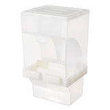 425ml/850ml Capacity Acrylic Parrot Automatic Bird Feeder Feeding Box