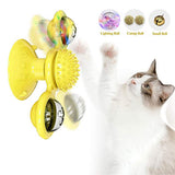 Rotating Cat LED Interactive Toy