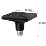 25/50/75/100/150/250W E27 Black Ceramic Heat Emitter Reptile Pet Bulb Crawling Light AC220V