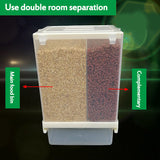 425ml/850ml Capacity Acrylic Parrot Automatic Bird Feeder Feeding Box