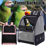 Bird Parrot Carrier Breathable Travel Cage Carrying Backpack Pet Shoulder Bag