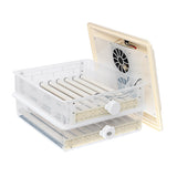 56/98Eggs 220V Automatic Turning Egg Incubator Hatcher Chicken Temperature Control