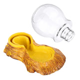 Automatic Water Feeder Drinking Bowl Reptile Amphibians Tortoise Water Basin 
