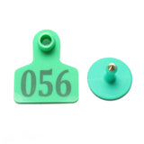 100Pc Set Green Animals Cattle Goat Pig Sheep Use Ear Number Tag Livestock Tags Labels 